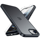 FNTCASE für iPhone SE 4/SE 2025/16E Handyhülle: Durchscheinende, matte, stoßfeste, schlanke Handyhülle – sturzsichere Hartschale mit Anti-Fingerabdruck-Schutzhülle in Militärqualität